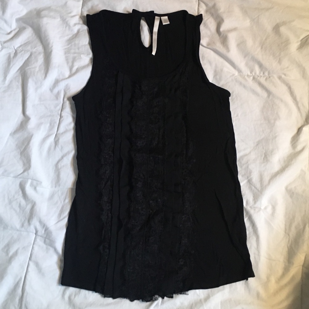 Black Lacy Lauren Conrad Tank Top